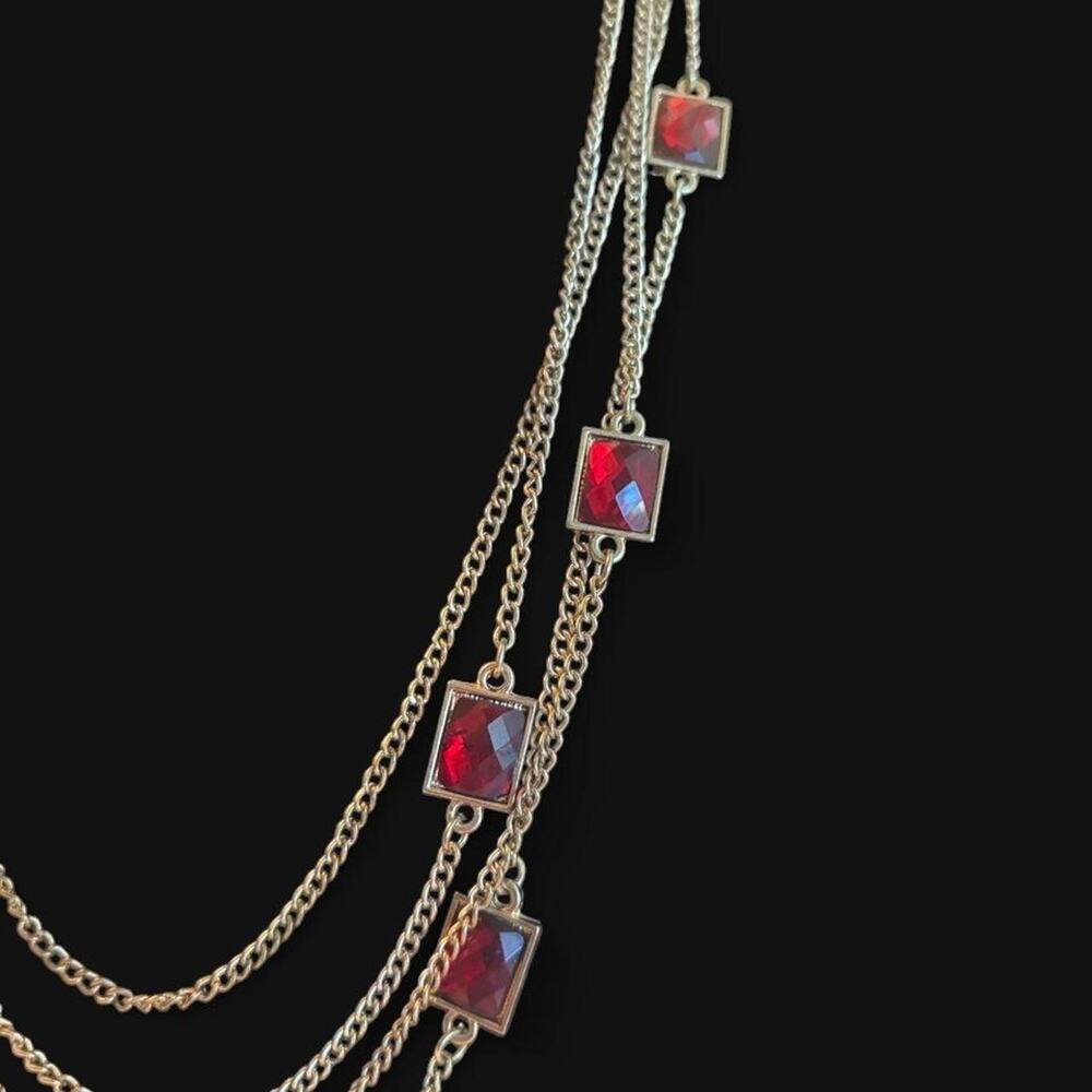 Whimsigoth multi layer ruby red - Picture 2 of 5